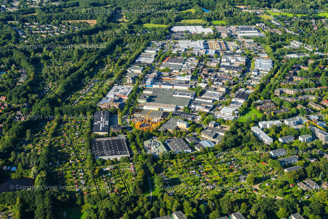 Langenhorn Gewerbegebiet nordluftbilder