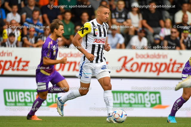 AUT, Admiral Bundesliga, LASK Linz vs SK Austria Klagenfurt | 23.07.2022, Raiffeisen Arena Pasching, AUT, Admiral Bundesliga, LASK Linz vs SK Austria Klagenfurt, im Bild Marin Ljubicic (Lask)


// Admiral Bundesliga Match between LASK Linz and SK Austria Klagenfurt in Pasching, Austria on 2022/07/23
